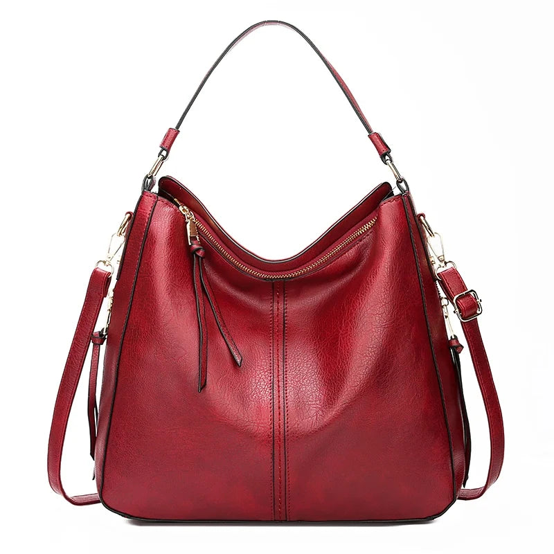 PU Leather Shoulder Handbags