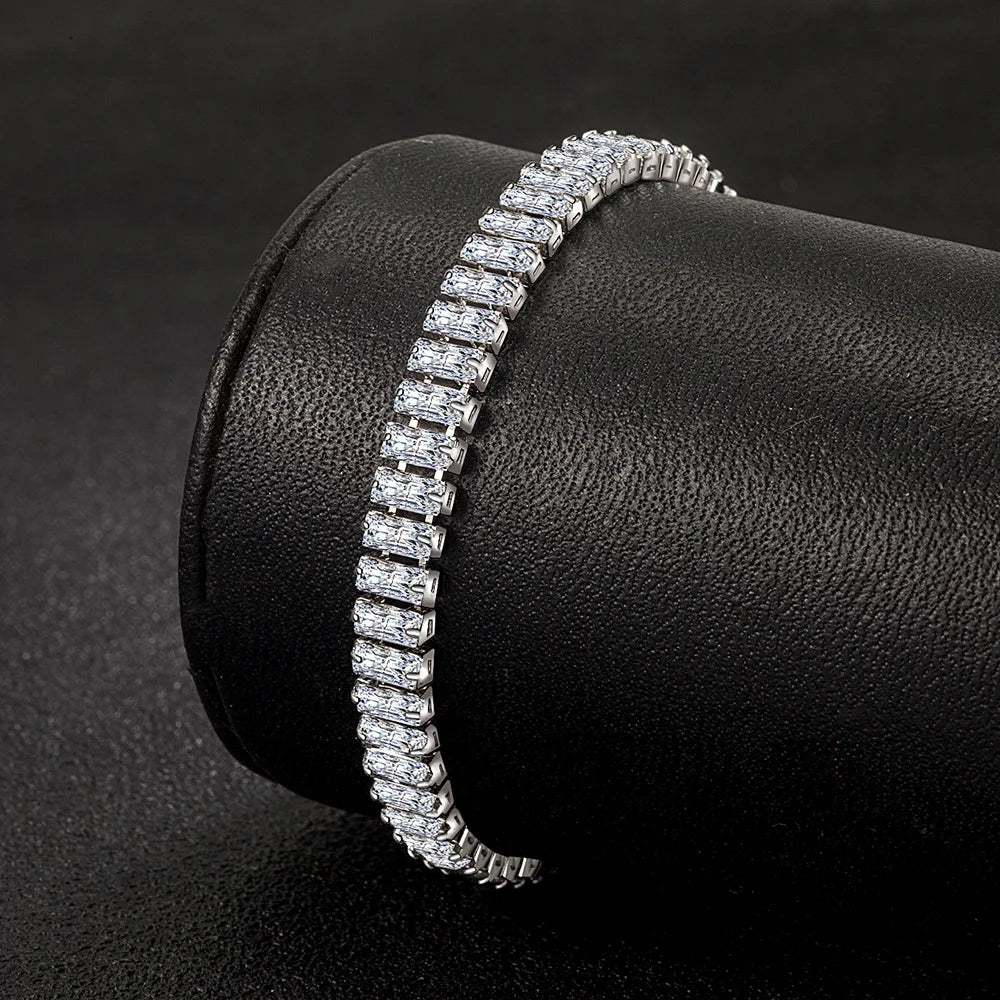 925 Sterling Silver Bracelet Cubic Zircon Bracelet