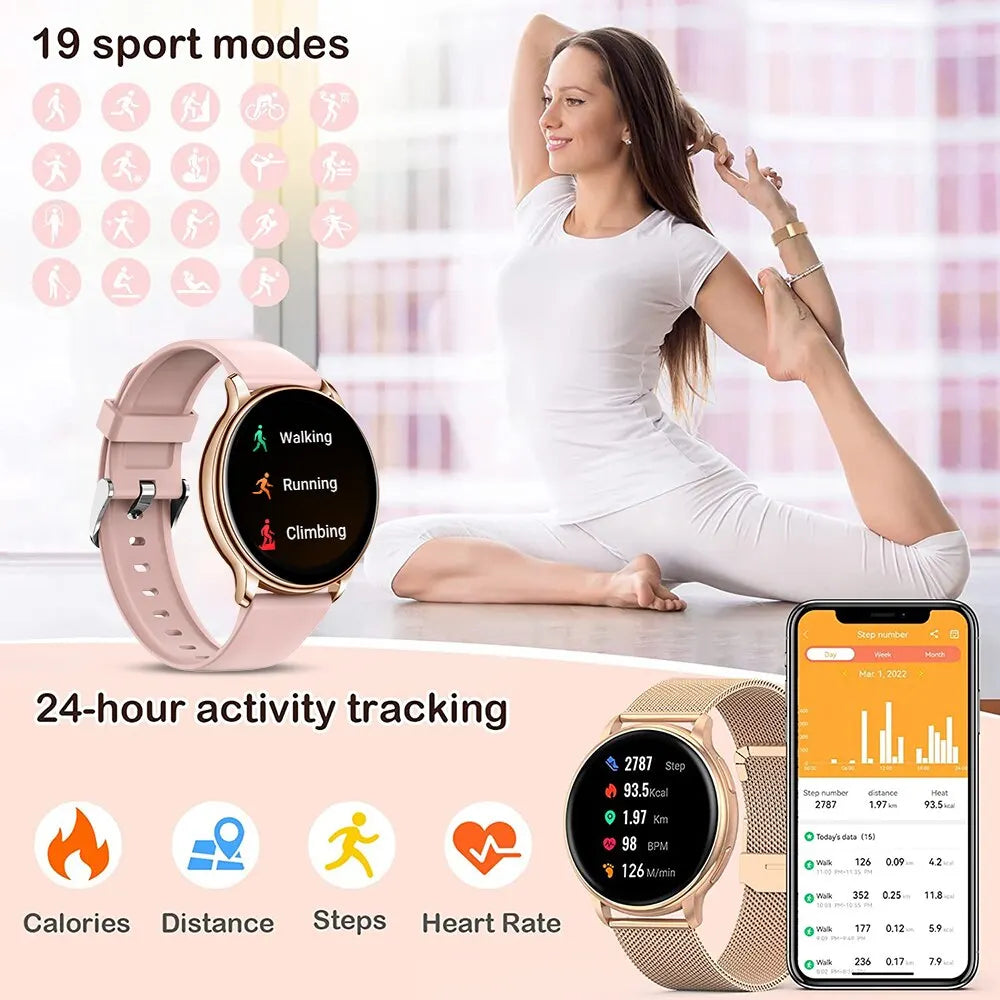 Smartwatch Pro Health Fitness Tracker Watch