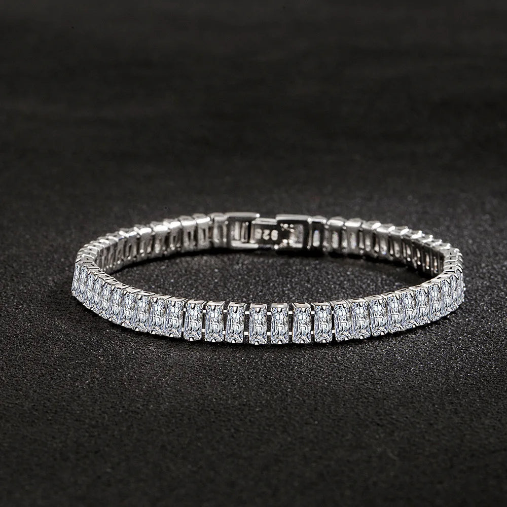 925 Sterling Silver Bracelet Cubic Zircon Bracelet