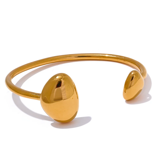 Trending Gold Cuff Open Bracelet Bangle