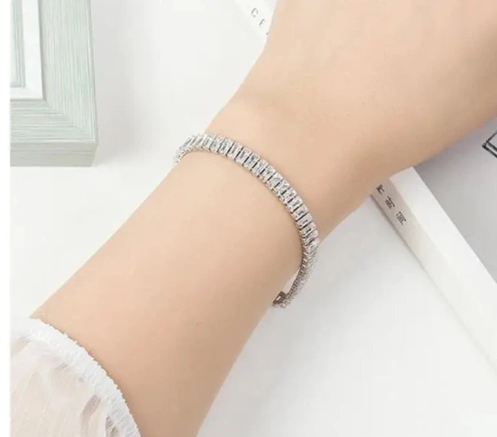 925 Sterling Silver Bracelet Cubic Zircon Bracelet